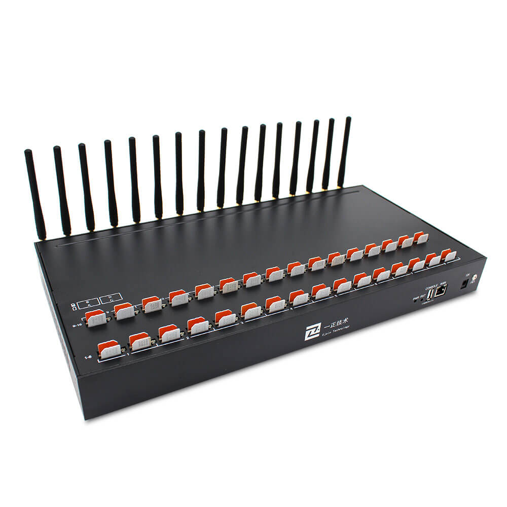 Ejointech ACOM616 SMS brána (16 portov / 64 SIM)