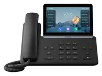 Náhľad: Yealink SIP-T88W – smart IP telefón s Androidom a 7" displejom, pohľad spredu
